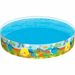 Cheapest 🎁 Bestway H2OGO! 8 Ft. Dinosaurous Fill 'N Fun Pool 🔔