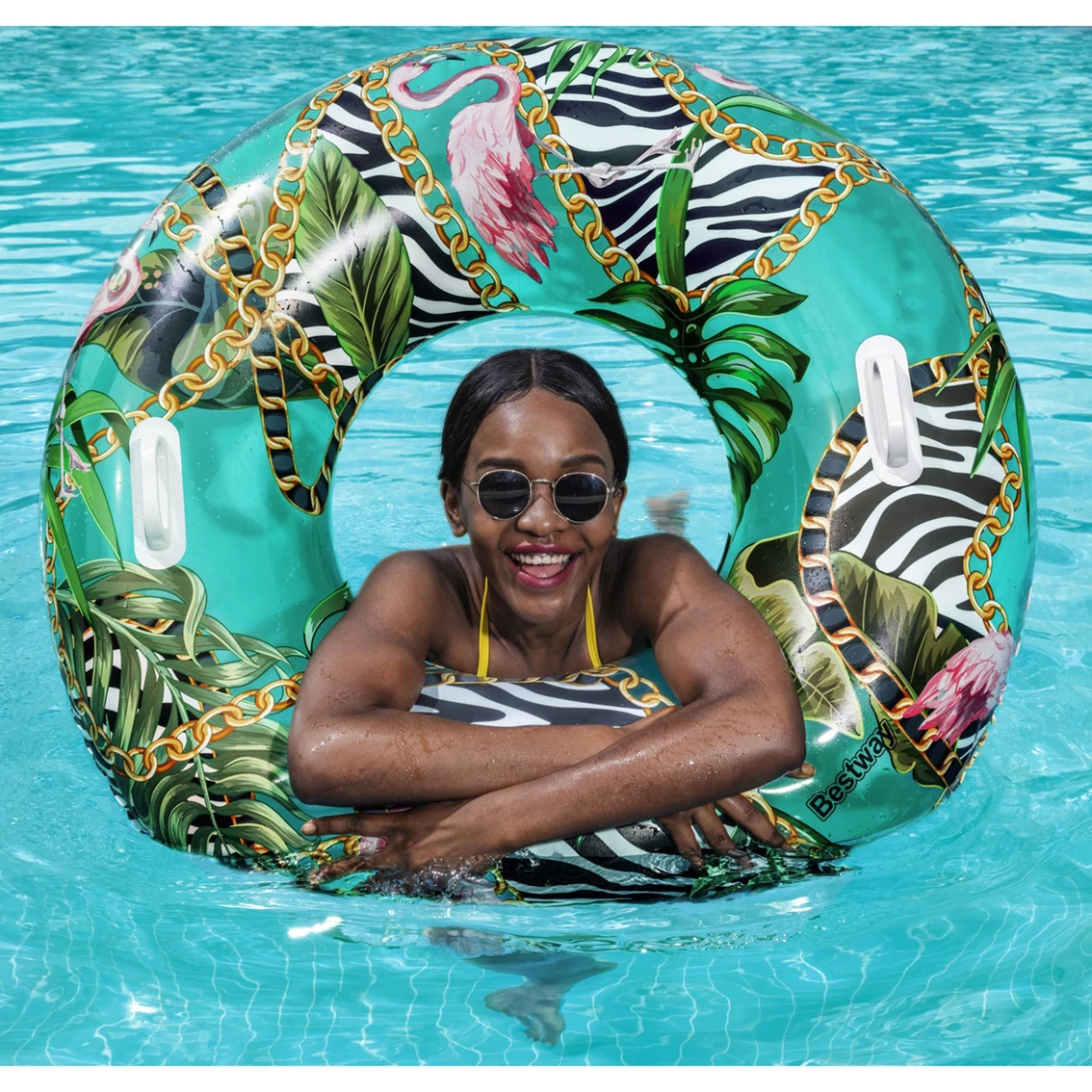 Cheap ✨ H2OGO! Floral Fantasy Swim Ring Float 45 In. 👍 - Image 4