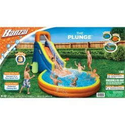 Buy 😉 Banzai The Plunge Water Park Slide/Pool 🛒