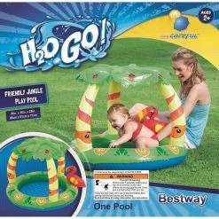 Best deal ⌛ H2OGO Inflatable Jungle Play Pool ✔️