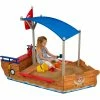 Top 10 🔥 KidKraft Pirate Wooden Sandboat ✔️