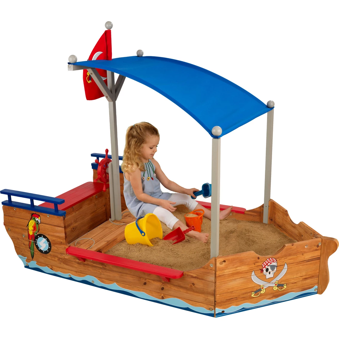Top 10 ๐ฅ KidKraft Pirate Wooden Sandboat โ๏ธ