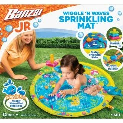 Wholesale ✔️ Other Brands Banzai Jr. Wiggle 'N Waves Sprinkling Mat ⭐