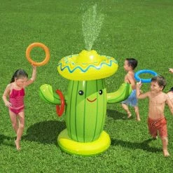 Cheap 👏 H2OGO! Sweet & Spiky Cacti Inflatable Kids Sprinkler 🤩