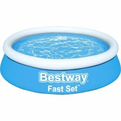 Best reviews of 🧨 Bestway Fast Set 6 Ft. X 20 In. Round Inflatable Pool 🧨