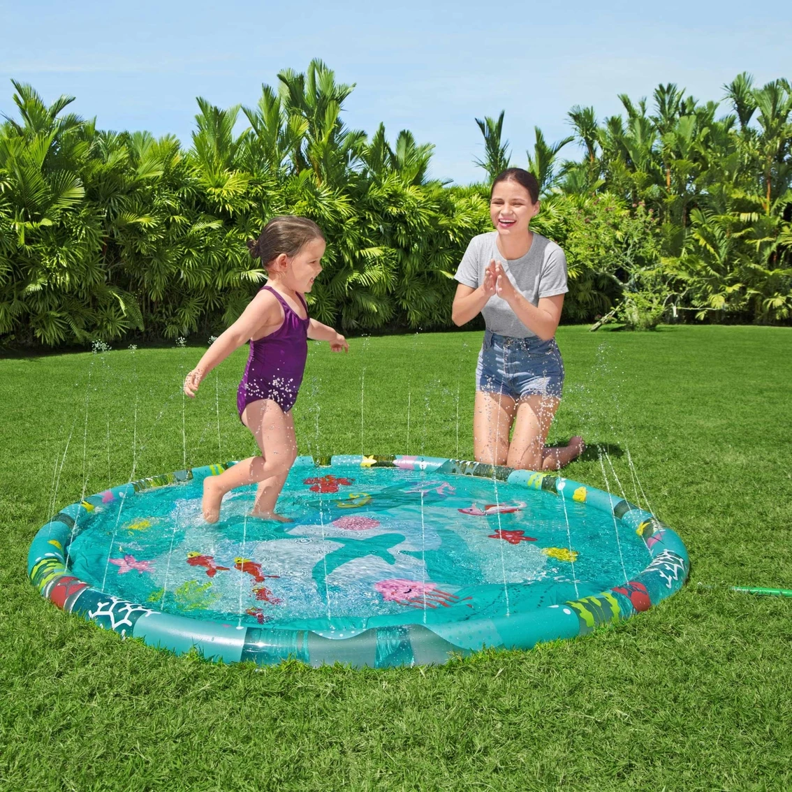 Cheap 😀 H2OGO Underwater Kids Sprinkler Splash Pad ⌛ - Image 2