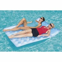 Best Pirce 🛒 H2OGO! Double Beach Bed 2 Person Pool Float 🛒