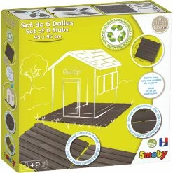 Wholesale 👏 Smoby Toys Playhouse Floor Tiles 6 Pk. 🥰