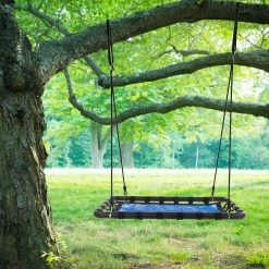 Flash Sale ⌛ Hey! Play! 40 In. X 30 In. Outdoor Platform Playground Swing ✨