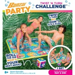 Best Pirce 🎉 Banzai Twist 'N Turn Challenge Sprinkler Game 🤩