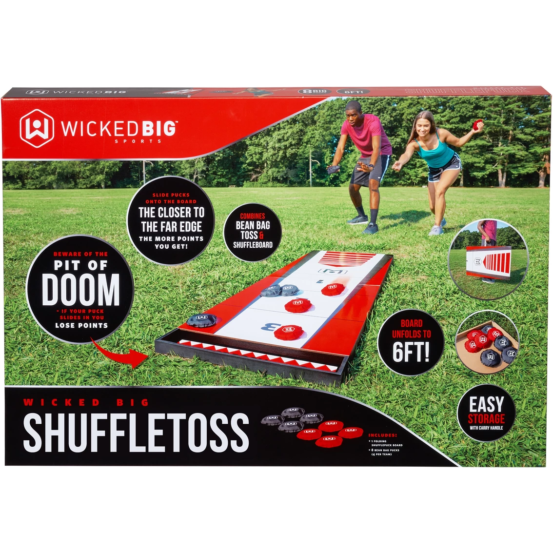 Best Pirce 👍 Wicked Big Sports Wicked Big Shuffle Toss 🛒
