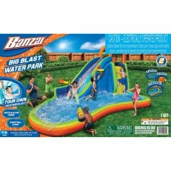 Best reviews of 👍 Banzai Big Blast Inflatable Water Park 🤩