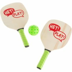 Hot Sale 👏 Hey! Play! Beginner Paddle Ball 4 Pc. Set 💯