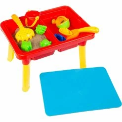 Cheap 🛒 Hey! Play! Water Or Sand Sensory Table With Lid And Toys 🤩