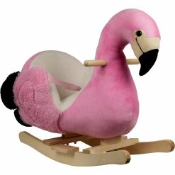 Best reviews of 😀 Ponyland Toys Plush Flamingo Rocking Chair ❤️