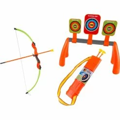 Cheap ⌛ Hey! Play! Kids Beginner Toy Archery Set ⭐