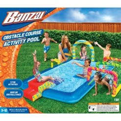 Wholesale ❤️ Banzai Obstacle Course Activity Pool 👏