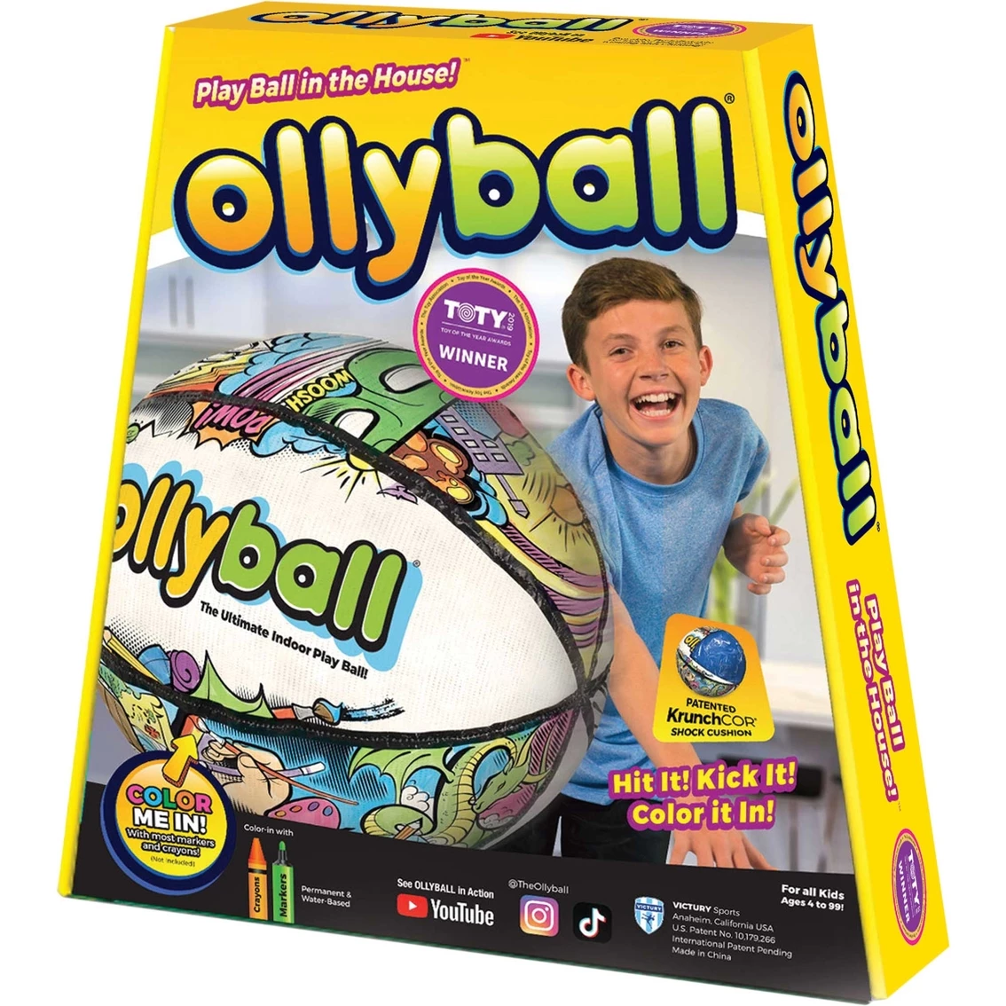 Cheap 👏 Ollyball 12 In. Indoor Play Ball 👏