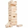 Best Pirce ⌛ Hey! Play! Classic Giant Wooden Blocks Stacking Game 🥰