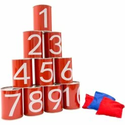 Best Sale ⌛ Hey! Play! Carnival Bean Bag Can Toss Game ✨
