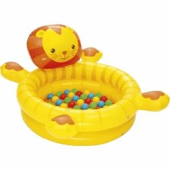Best Pirce 👍 Bestway Up In And Over Lion Ball Pit ❤️
