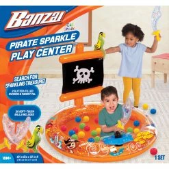 Best reviews of ❤️ Banzai Pirate Sparkle Play Center Inflatable Ball Pit 🧨