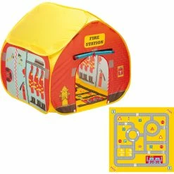 Best reviews of 🔔 Other Brands Fun2Give Pop-it-Up Fire Station Play Tent With Streetmap Playmat 😀