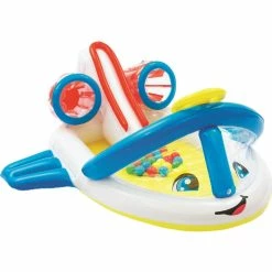 Promo 🎉 Bestway Little People 65 X 60 X 24 In. Airplane Ball Pit 💯