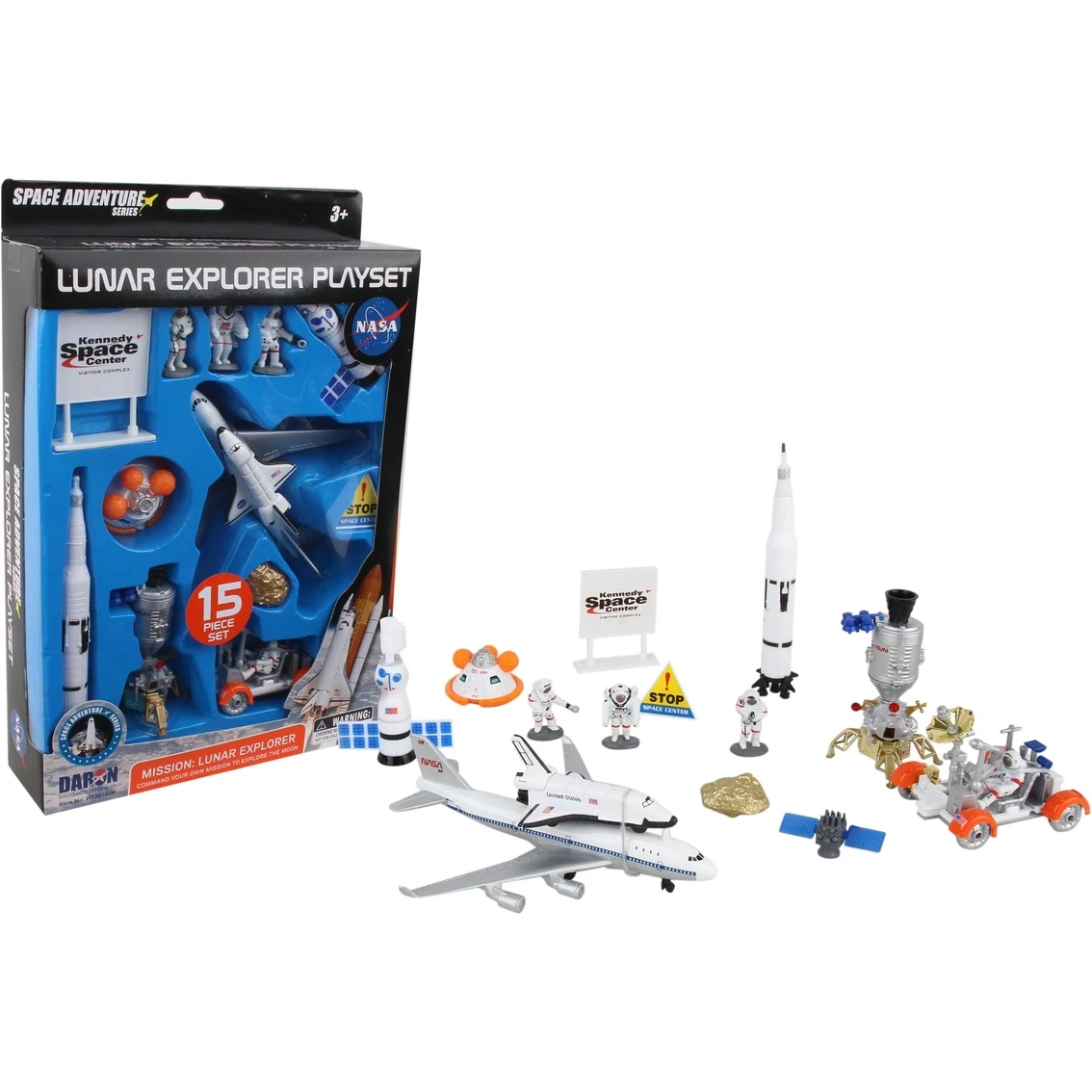 Discount 🎁 Daron Lunar Explorer 15 Pc. Playset 🥰