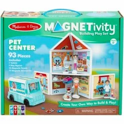 Best deal 🛒 Melissa & Doug Magnetivity Magnetic Building Play Set, Pet Center 🤩