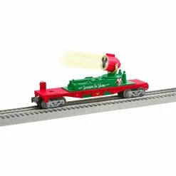 Brand new 💯 Lionel Trains Disney Mickey And Friends 🎄 Christmas Searchlight Car 😀