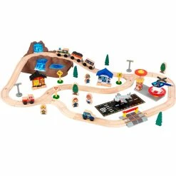 Flash Sale ⭐ KidKraft 56 Pc. Bucket Top Mountain Train Set 😍