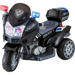 Cheap 🎁 Kidtrax Police Rescue 6V Motorcycle Electric Ride On 👏