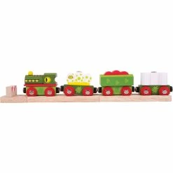 Coupon ✨ BigJigs Toys Dinosaur Railway Engine And Train Cars 🤩