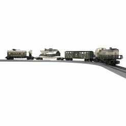 Best Pirce 🎁 Lionel Trains Lionel Army Freight LionChief Set With Bluetooth 🎁