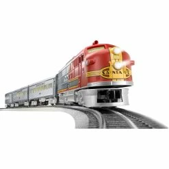 Best Pirce ❤️ Lionel Trains Santa Fe Super Chief LionChief Set With Bluetooth 🤩