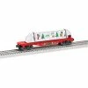 Cheap 🌟 Lionel Trains Disney Mickey And Friends 🔔 Christmas Flatcar With Girders 🔥
