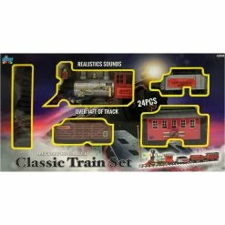 Cheapest 🥰 Misco Toys Battery Operated Train 24 Pc. Set 😉