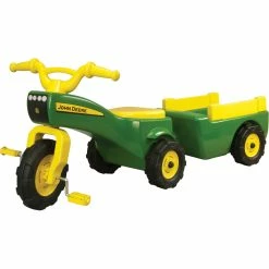Outlet ❤️ John Deere Pedal Tractor And Wagon 💯