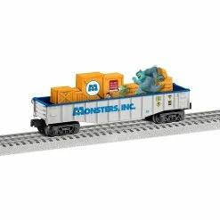 Hot Sale 😉 Lionel Trains Disney Pixar Monster's Inc. Chasing Gondola O Gauge Model Train Car ❤️