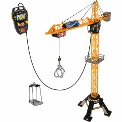 Best deal 💯 Dickie Toys Remote Control Mighty Construction Crane 💯