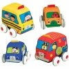 Budget 👍 Melissa & Doug Pull Back Vehicles ❤️