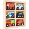Budget 🔔 Hey! Play! Mini Wooden Car 6 Pc. Toy Set 🤩