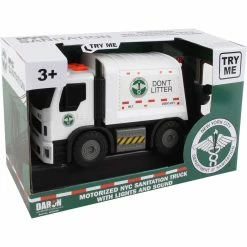 Cheapest 😍 Daron NY Motorized Garbage Truck With Light, Sound And Lifting Trash ⭐
