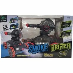 Best reviews of 😀 SKIDZ RC RC 2.4 GHZ Deluxe Smoke Drifter Tank ✔️