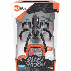 Cheapest 🥰 Hex Bug Hexbug Remote Controlled Black Widow Spider 🎁