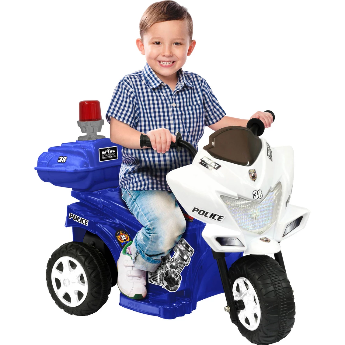 Flash Sale ๐งจ National Products 6V Police Tricycle ๐ฅ