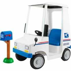 Buy 🔔 KidTrax US Postal Service 6 Volt Mail Delivery Truck Electric Ride On Toy 😉