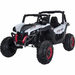 Flash Sale ❤️ Blazin’ Wheels Wild Cross UTV 12V Two Seater Ride On 😉