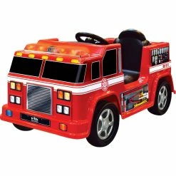 Best deal 🎁 National Products Kid Motorz 6V Fire Engine 🌟